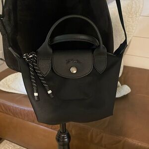 Longchamp cross body with handles